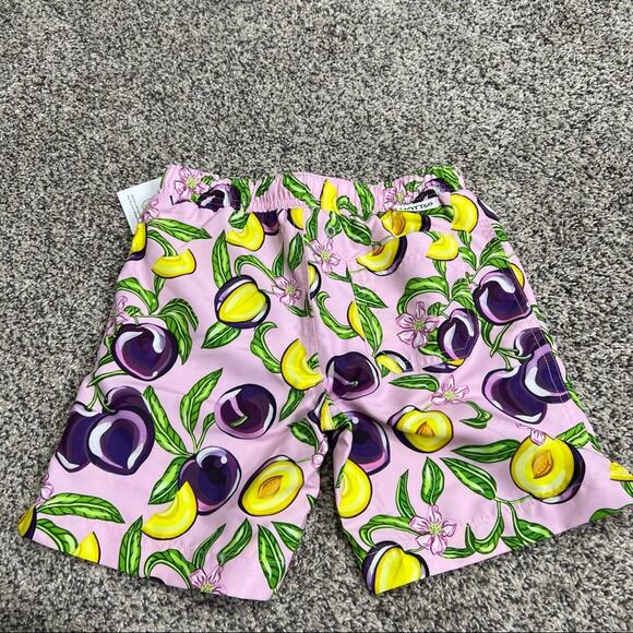 NWT MOTT50 Swim Trunks Honey Plum Fruit Purple 6/7 Years UPF50+ - Picture 5 of 5